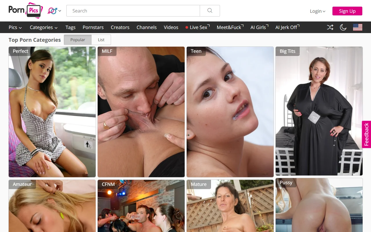 Screenshot: Pornpics Freeuse Website Review Screenshot of Pornpics Freeuse Website Review